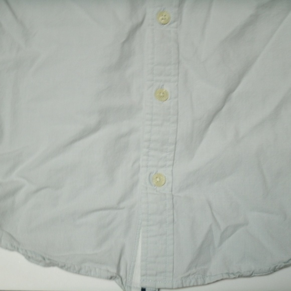 Gymboree Boys Shirt Button Down Blue Oxford Checks Long Sleeve Size 6 - Picture 5 of 8